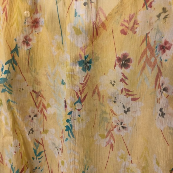 Sundance silk sheer peasant blouse - Picture 3 of 4